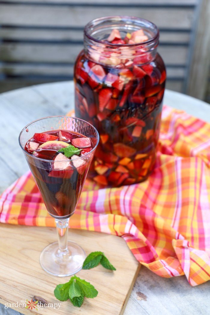 κόκκινο κρασί Sangria Glass