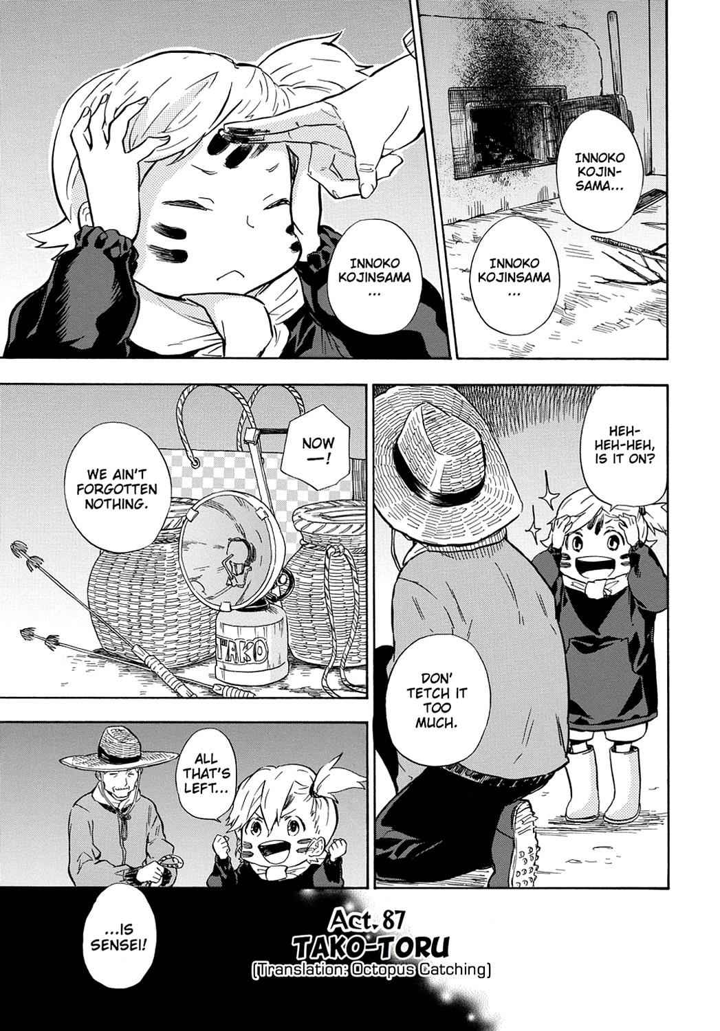 Barakamon Chapter 87 Page 1
