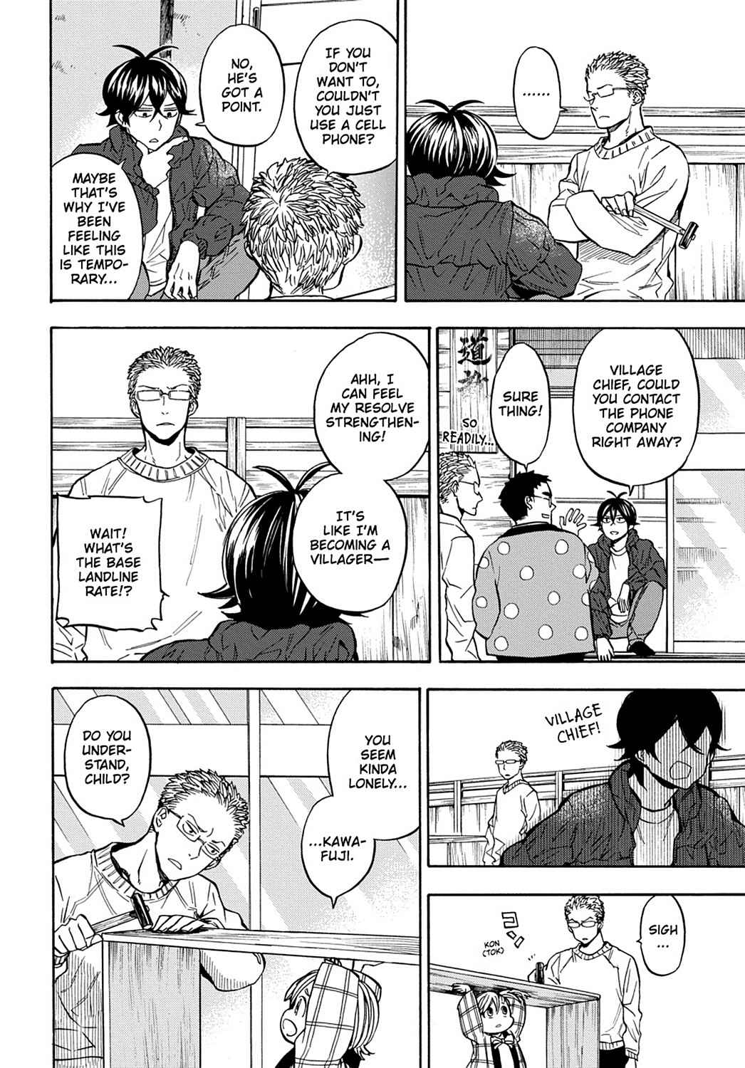Barakamon Chapter 111 Page 14