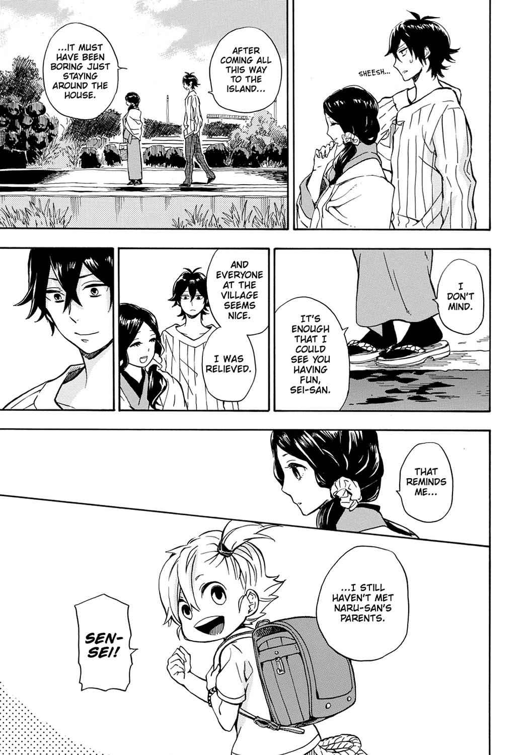 Barakamon Chapter 82 Page 3