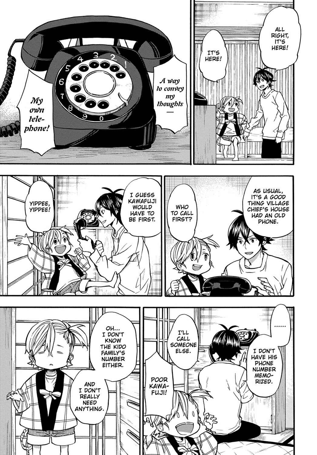 Barakamon Chapter 114 Page 15