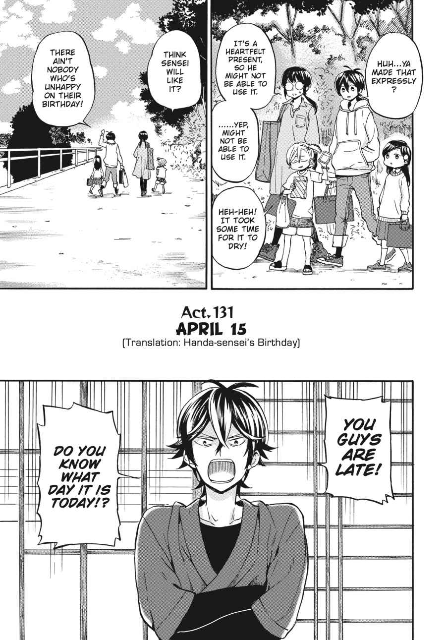 Barakamon Chapter 131 Page 3